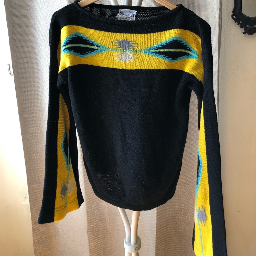 Vintage Boho Desert Sweater